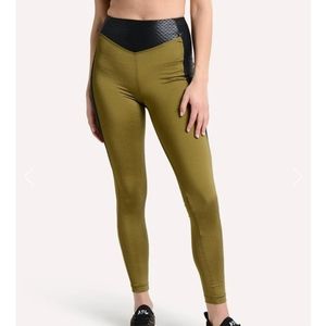 KORAL ACTIVEWEAR TAINT SHANTUNG HIGH RISE LEGGINGS